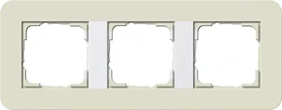 Gira - Afdekraam schakelmateriaal - Abd.rahmen 3f E3 SdRw 0213417 7095157