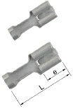 Elpress - Aderdoorverbinder rond/vlak - B2507FLSN 0712078 7098176