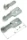 Elpress - Aderdoorverbinder rond/vlak - B2457H4 0712120 7098178