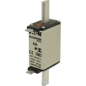 Eaton - Smeltpatroon (mes) - BUSSMANN 6A 500V GG 01 6NHG01BI 712432