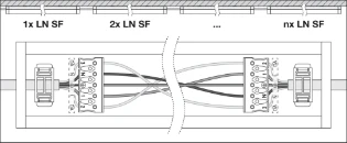 Ledvance - Plafond-/wandarmatuur - LN SF IP44 1200 P 32W 840 WT 4058075733114 7168973