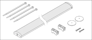 Ledvance - Plafond-/wandarmatuur - LN SF IP44 1200 P 32W 840 WT 4058075733114 7169081