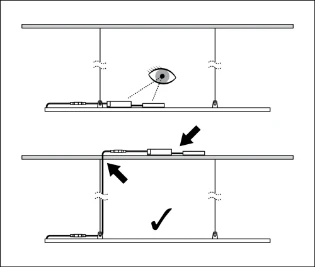 Ledvance - Elektrische onderdelen/toebehoren voor verlichtingsarmaturen - PANEL 1200 CABLE EXT TWIST LOCK 4099854018510 7169108