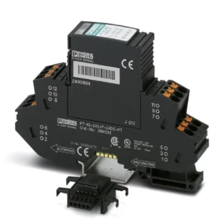 Phoenix Contact - Bliksemstroomafleider voor data en M&R - PT-IQ-2X2+F-24DC-PT 2801264 722480