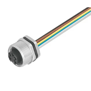 Weidmüller - Ronde connector, inbouw (met kabel) - SAIE-7/8B-5-2.0U-H 1534970000 72684