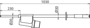 Dehn - Spanningsdetector (hoogspanning) - PHE4 3 S 783003 7274534