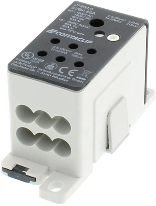 Conta-Clip Aansluitklem voor hoofdkabel SVBA 85A 27200.0 7295770