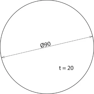 Dehn - Toebehoren/onderdelen voor aarding en bliksembeveiliging - SSP D90 H20 478098 7304087