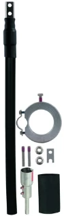 Dehn - Ronde geleider voor bliksemafleiding (beveiliging) - HVI P RAV 90 27 L6M SW 819165 7307038