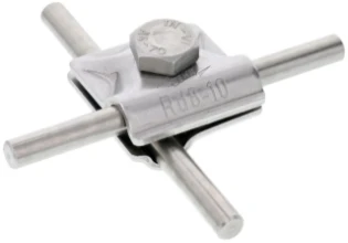 Dehn - Verbinder voor bliksembeveiliging - MVK 8.10 SKM10X35 V4A 390079 7307141