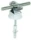 Dehn - Leidinghouder voor bliksembeveiliging - LH ZS 8.10 FL20 KS KD8X40 V2A 274160 7307720