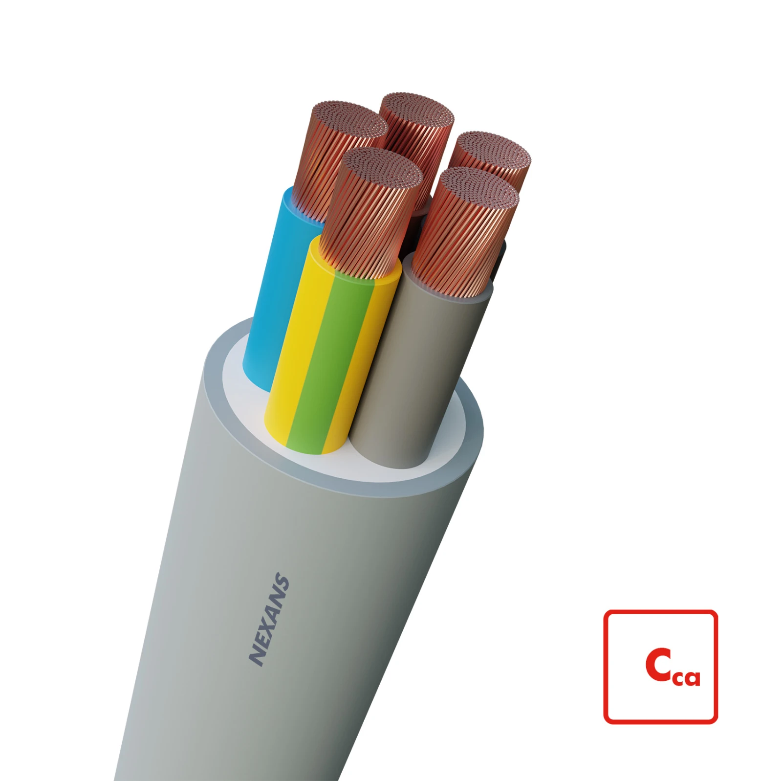 Nexans Installatiekabel YMz1K Cca ULTRAFLEX 5x50 10531934 7386700