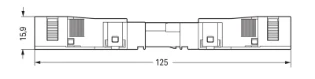 Wago - Connector voor insteekbare gebouwinstallatie - 770-102/041-000 770-102/041-000 7500281