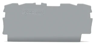 Wago - Eindplaat rijgklem - 2000-1491 2000-1491 7503218
