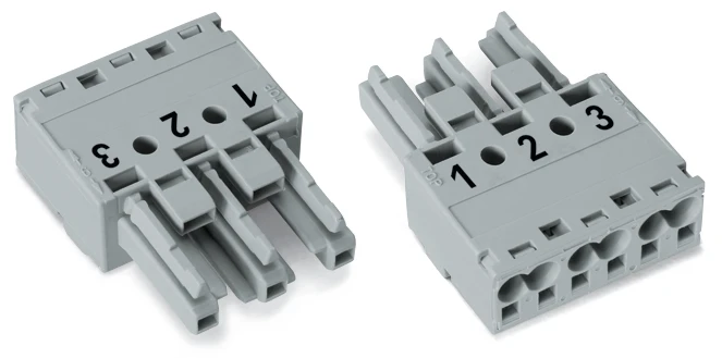 Wago Connector voor insteekbare gebouwinstallatie 770-243 770-243 7505404