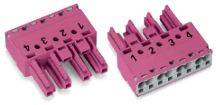 Wago - Connector voor insteekbare gebouwinstallatie - 770-284 770-284 7506796