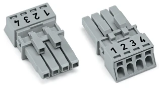 Wago - Connector voor insteekbare gebouwinstallatie - 890-244 890-244 7508213