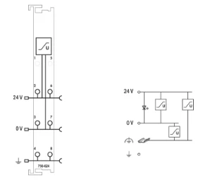 Wago - Veldbus, dec. periferie - voedings- en segmentmodule - 750-624 750-624 7510532