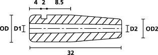 HellermannTyton - Kabeldoorvoertule - H125 PVC BK 1000 634-31250 77593