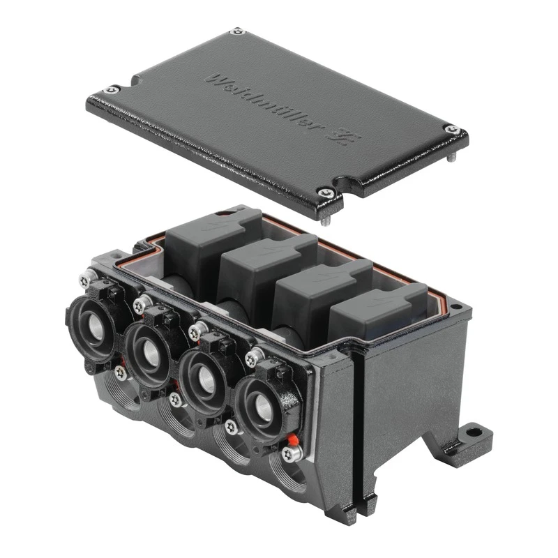 Weidmüller Modulaire connector (industrieconnector) HDC HP550 KIT 4F 1396250000 78624