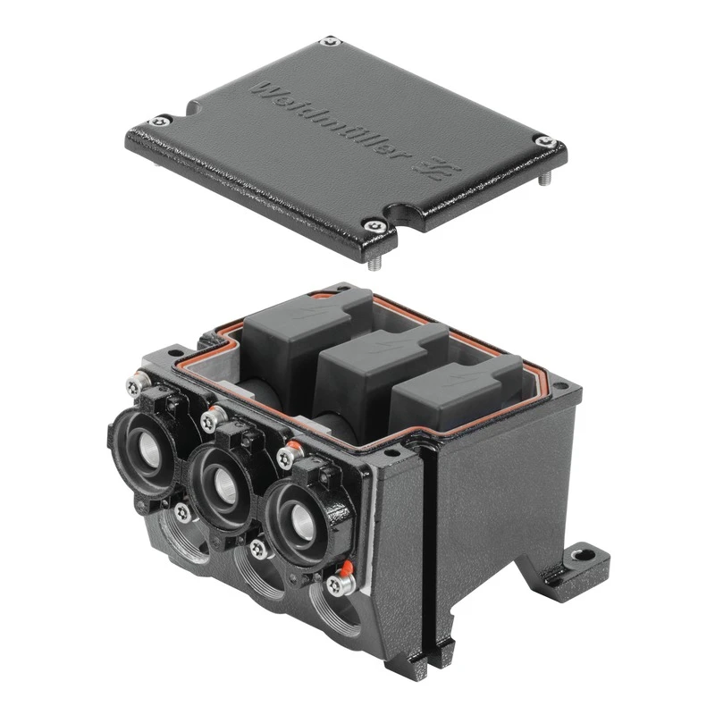 Weidmüller Modulaire connector (industrieconnector) HDC HP550 KIT 3F 1396260000 78626