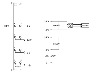 Wago - Veldbus, dec. periferie - voedings- en segmentmodule - 750-613 750-613 807500