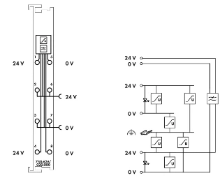 Wago - Veldbus, dec. periferie - voedings- en segmentmodule - 750-626/020-000 750-626/020-000 808662