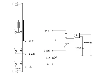 Wago - Veldbus, dec. periferie - voedings- en segmentmodule - 750-601 750-601 808891