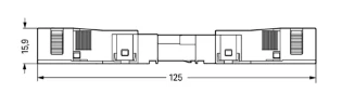 Wago - Connector voor insteekbare gebouwinstallatie - 770-102/041-000 770-102/041-000 810908