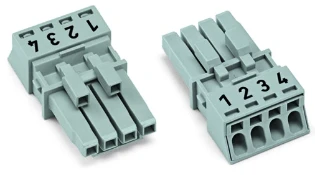 Wago - Connector voor insteekbare gebouwinstallatie - 890-244 890-244 812781