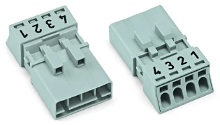 Wago - Connector voor insteekbare gebouwinstallatie - 890-254 890-254 812985