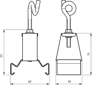 Philips - Mechanische toebehoren/onderdelen voor verlichtingsarmaturen - 8718696374627 8718696374627 826439