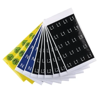 Weidmüller - Tekststrookblad - SERV-P. DIAM16 L1 SW/WS 1707350001 83635