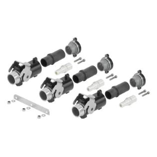 Weidmüller - Modulaire connector (industrieconnector) - HDC HP550 KIT 3M185 1506850000 86670