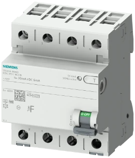Siemens - Aardlekschakelaar - 5SV3342-3KK60 5SV33423KK60 8752073
