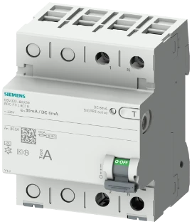Siemens - Aardlekschakelaar - 5SV3322-6KK60 5SV33226KK60 8752358