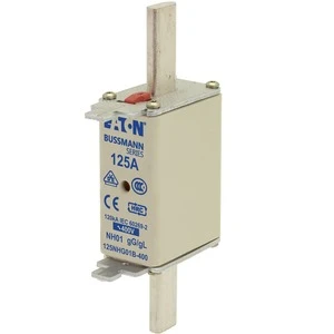 Eaton - Smeltpatroon (mes) - NH FUSE 125A 400V GG/GL SIZE 01 125NHG01B-400 913823