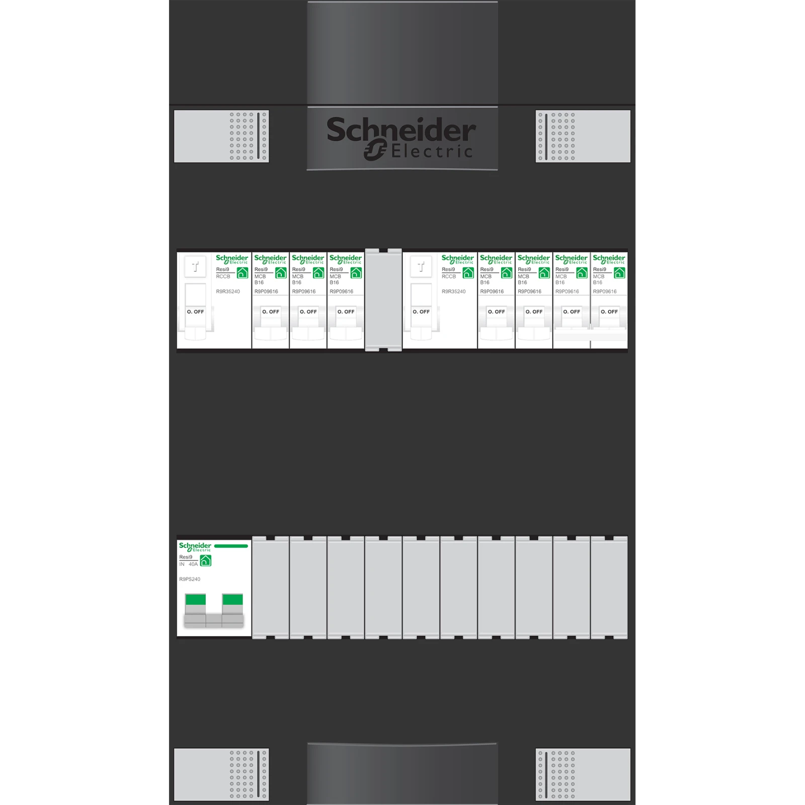 Schneider Electric Groepenkast, geassembleerd ADV1B205AF ADV1B205AF 917397