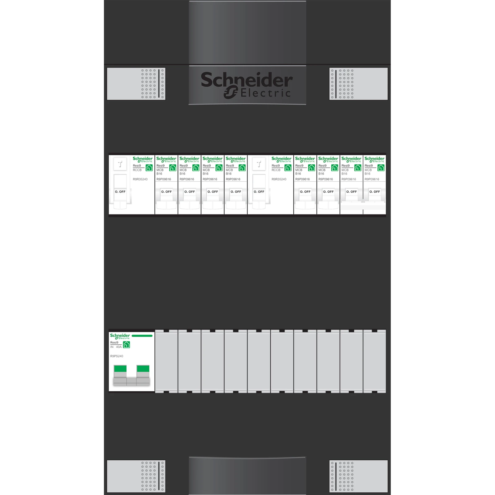 Schneider Electric Groepenkast, geassembleerd ADV1B206AF ADV1B206AF 917398