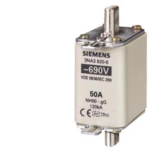 Siemens - Smeltpatroon (mes) - 3NA3830-6 3NA38306 9565
