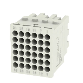 Weidmüller - Contactblok voor rechthoekige connector - HDC MHD 36 FC 1428870000 98996