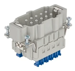 Harting - Contactblok voor rechthoekige connector - Han 10ES Press - M 09330102648 9957480