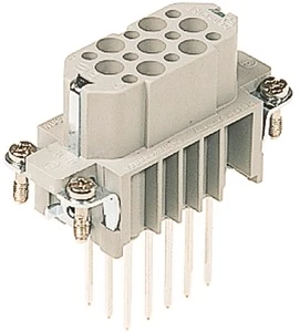 Harting - Contactblok voor rechthoekige connector - Han D 15 Pos. F Insert Wire Wrap 09210152701 9958339